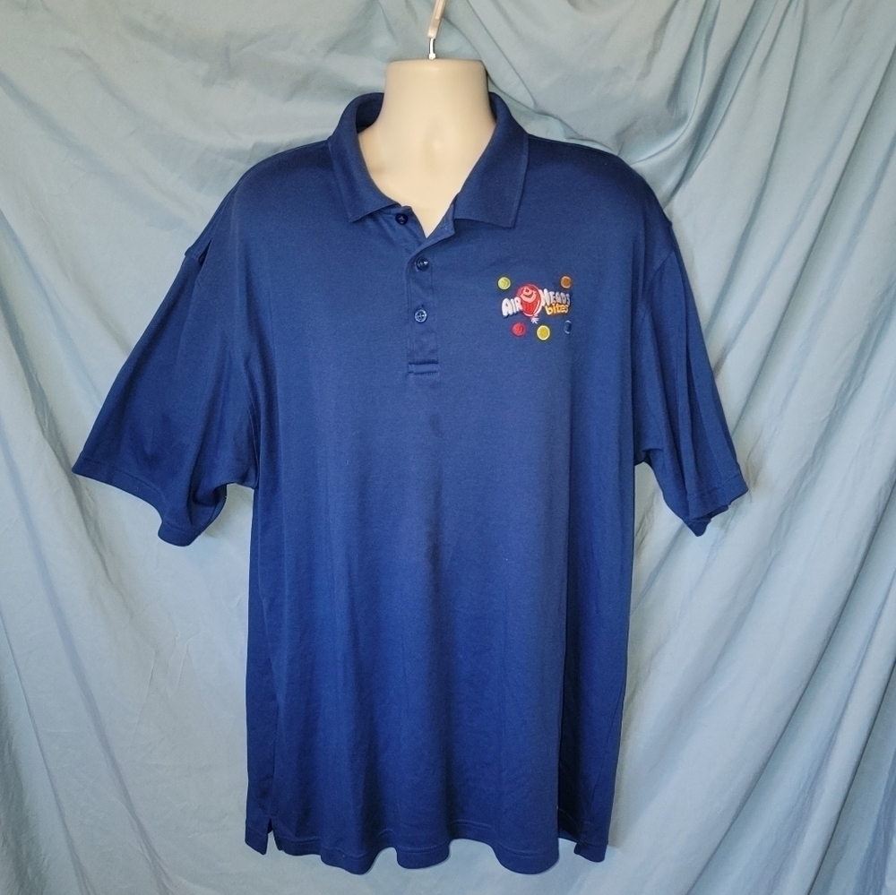 Port Authority Shirt Men's Size 3XL AirHeads Bites Candy Polo T19
